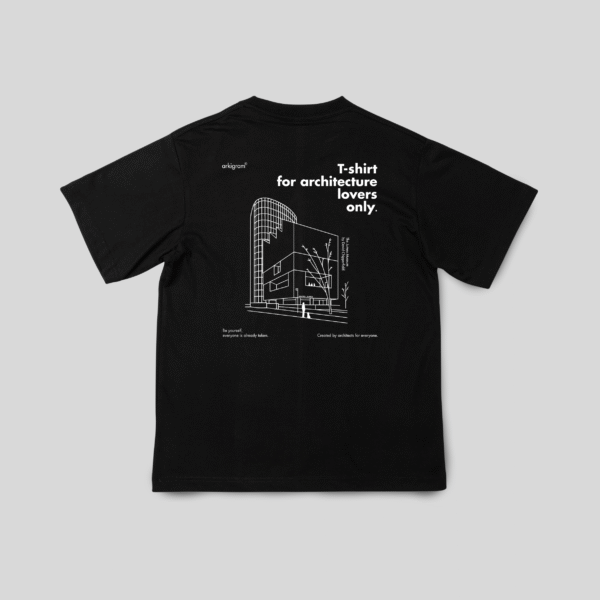 T-shirt for architecture lovers only - Oversize
