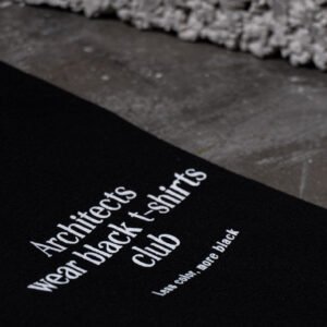 Architects wear black t-shirts club - Regular Fit