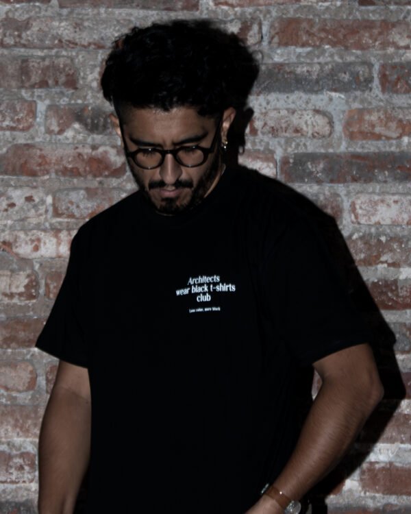 Architects wear black t-shirts club - Regular Fit