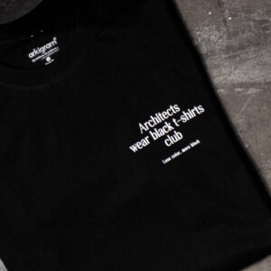 Architects wear black t-shirts club - Regular Fit